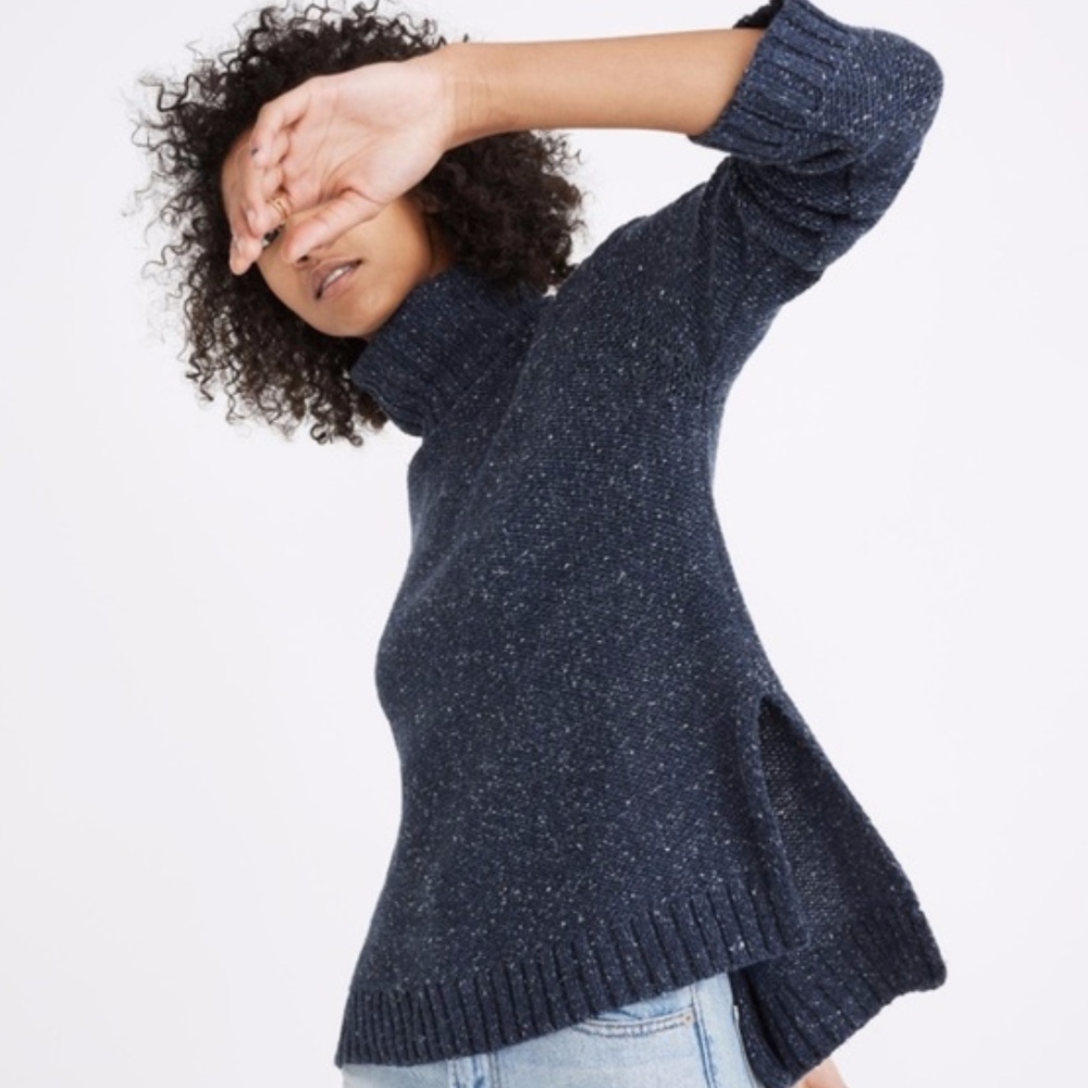 Madewell Flecked Turtleneck Sweater